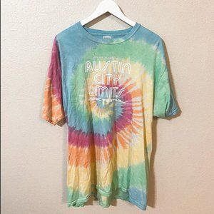 Austin City Limits Tie Dye Tee